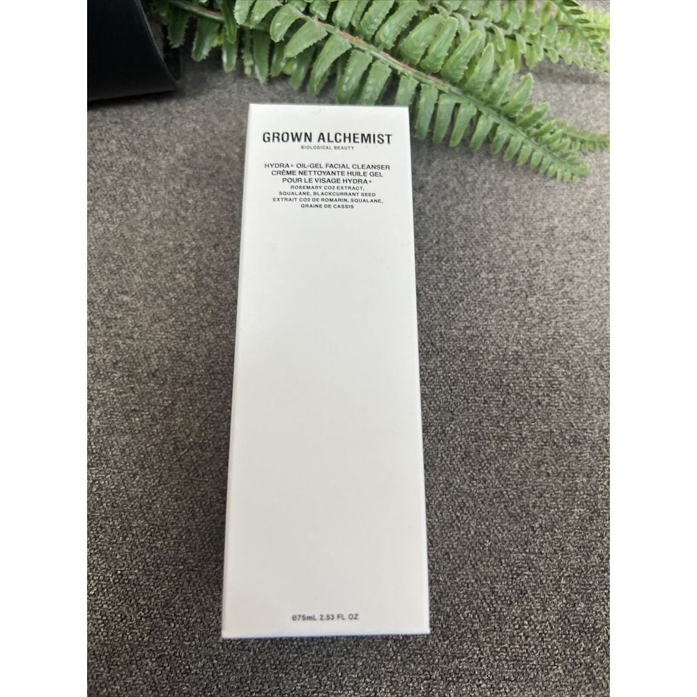 GROWN ALCHEMIST‎ Hydra + Oil-Gel Facial Cleanser Rosemary CO2 Extract 2.53FL OZ